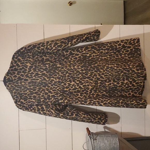Cheetah dress coat - Picture 4 of 4